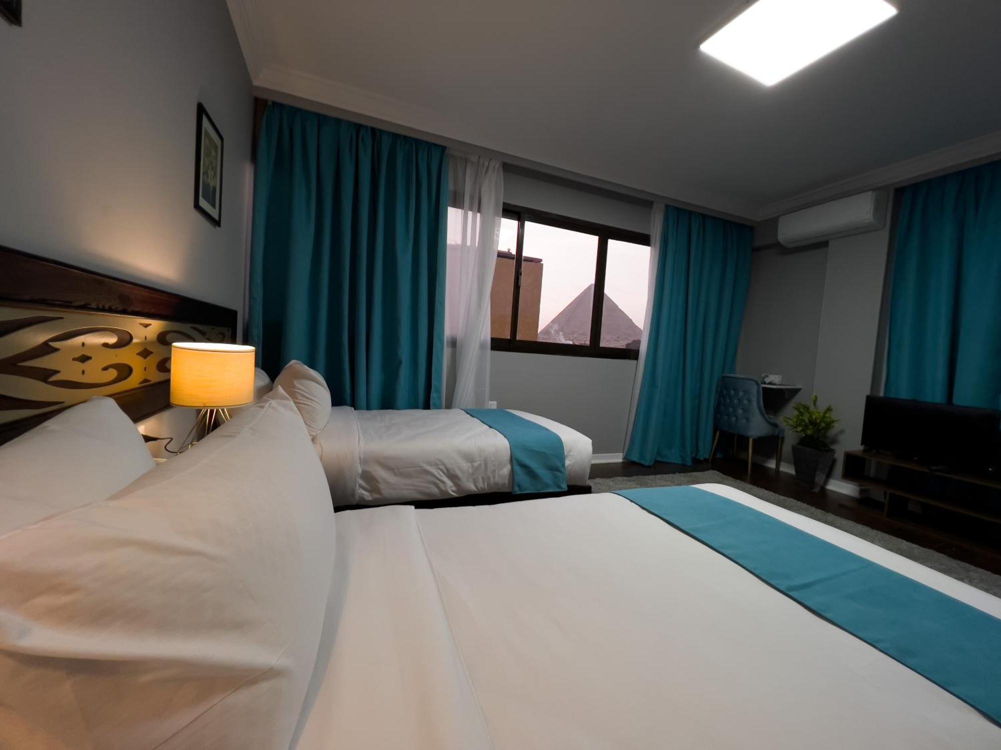 Pyramids Gate Hotel Kafret el-Gabal Zewnętrze zdjęcie