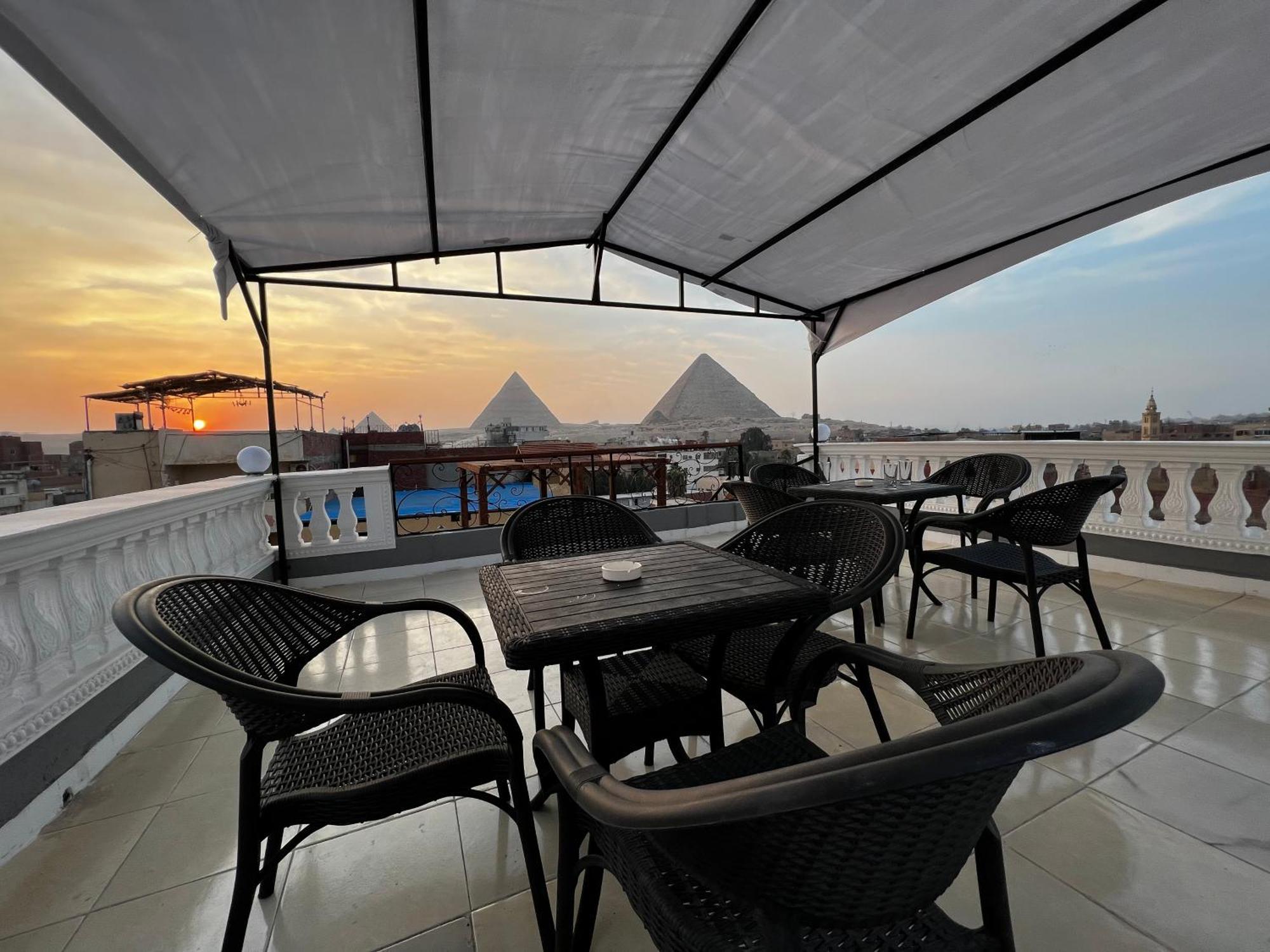 Pyramids Gate Hotel Kafret el-Gabal Zewnętrze zdjęcie
