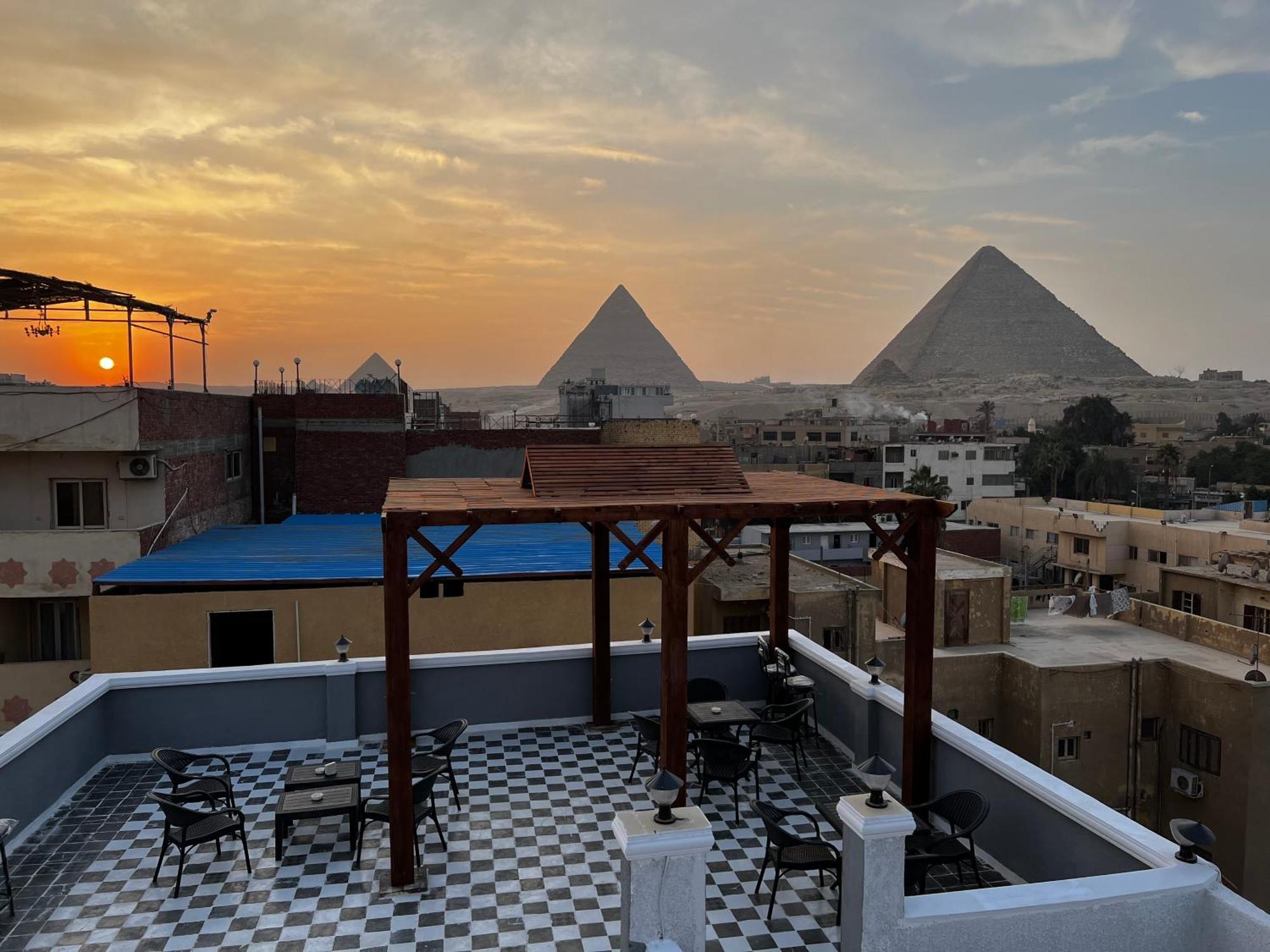 Pyramids Gate Hotel Kafret el-Gabal Zewnętrze zdjęcie