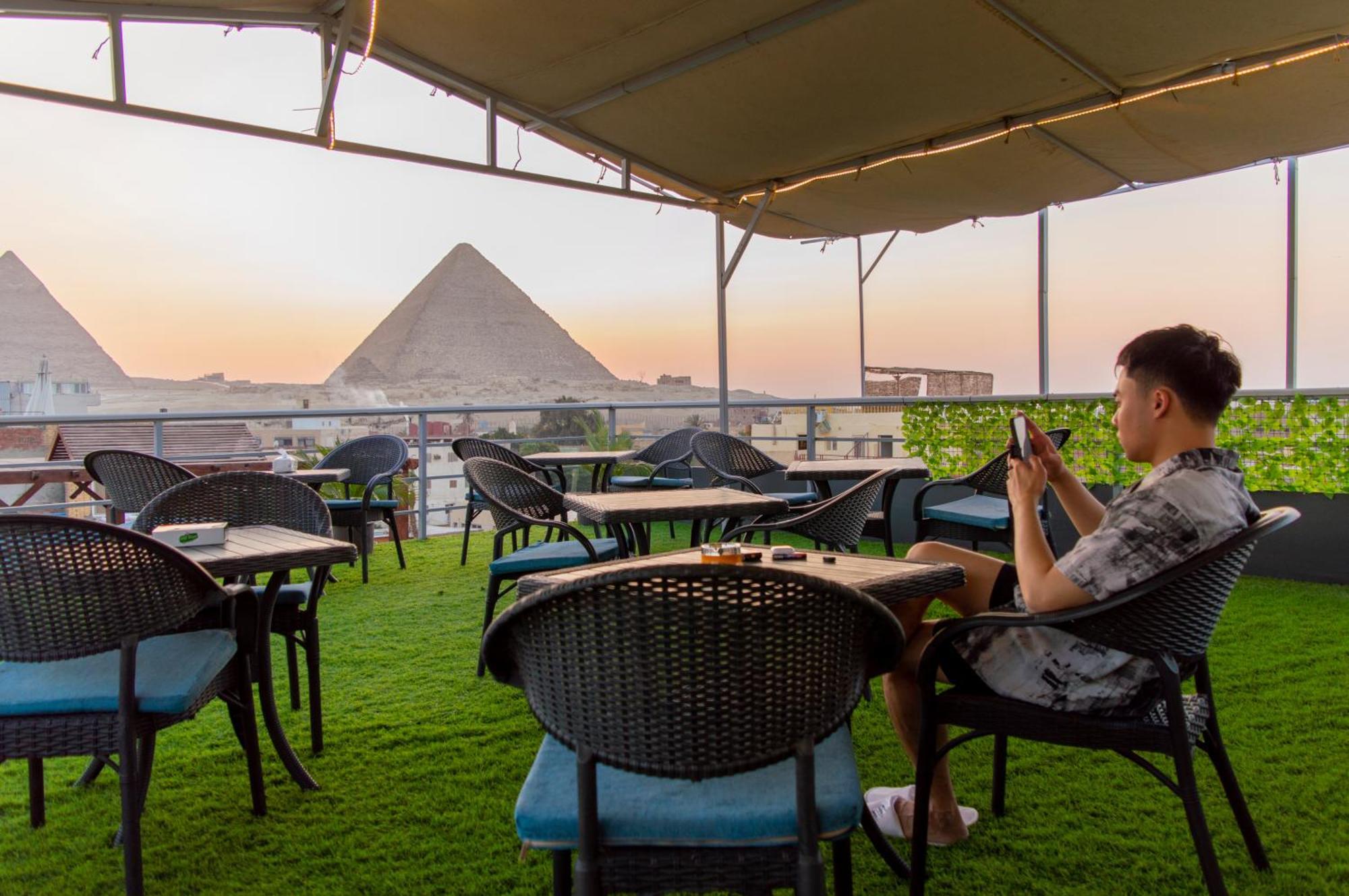 Pyramids Gate Hotel Kafret el-Gabal Zewnętrze zdjęcie