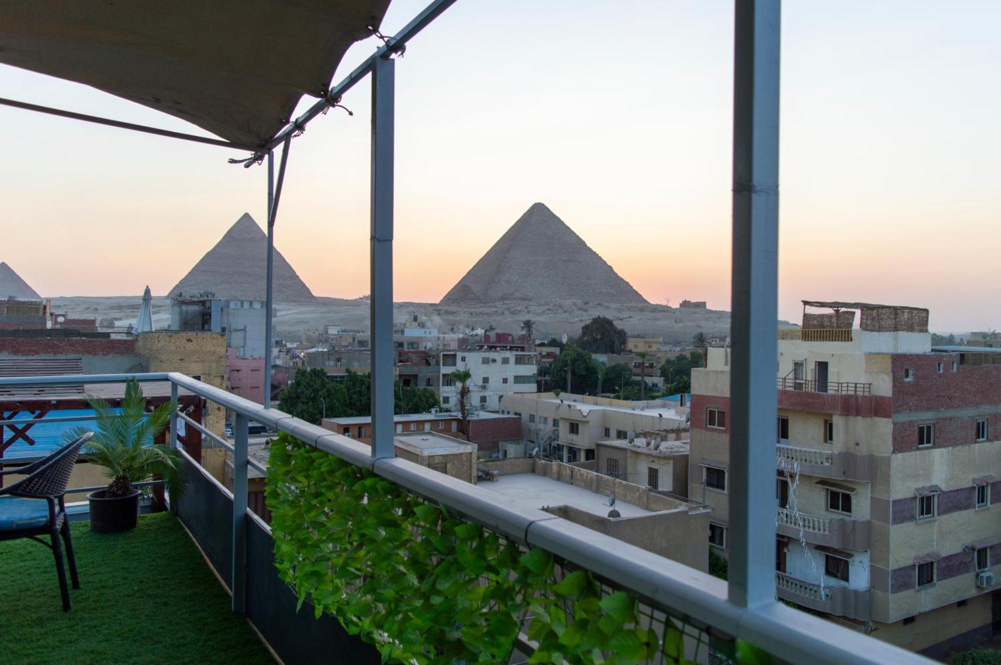 Pyramids Gate Hotel Kafret el-Gabal Zewnętrze zdjęcie